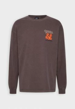 BDG Urban Outfitters NATURE TRAILS TEE UNISEX - Long Sleeved Top - Choc -BDG Urban Outfitters shop 986c1c7d7c6f42818d6474c31a78c3cd