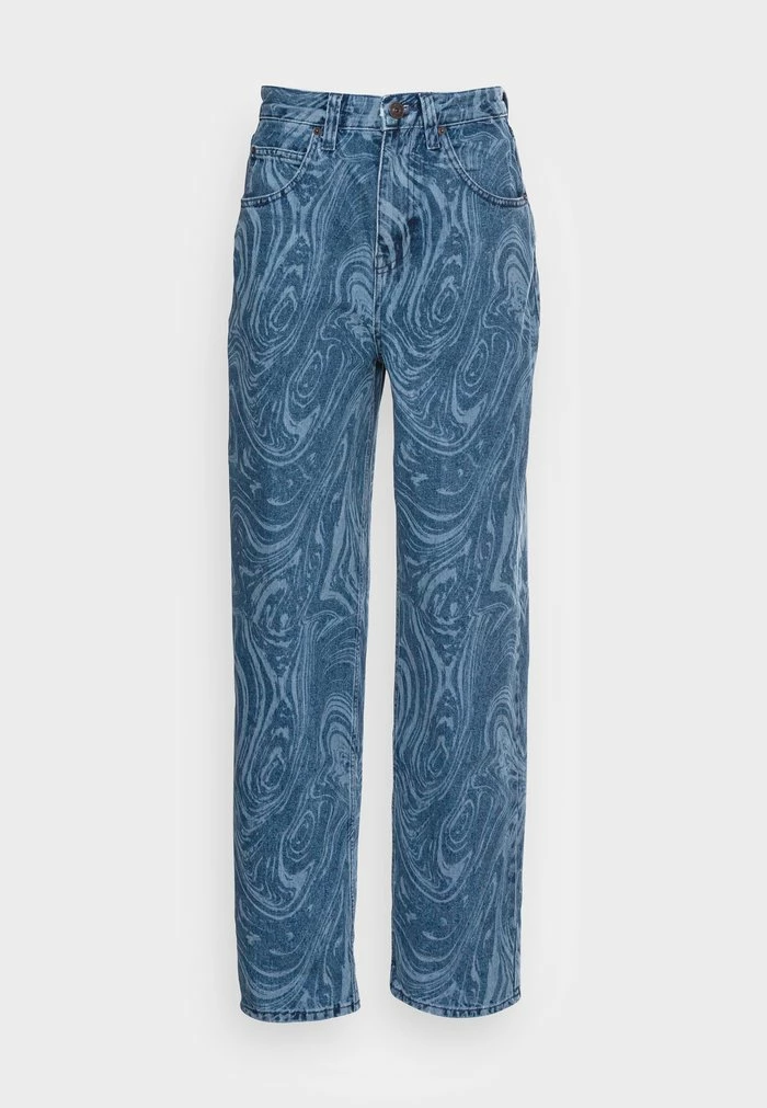 LASER MARBLE - Bootcut jeans - blue BDG Urban Outfitters LASER MARBLE - Bootcut Jeans - Blue -BDG Urban Outfitters shop 98e55523aeda44a1ba229da4f23e9c20
