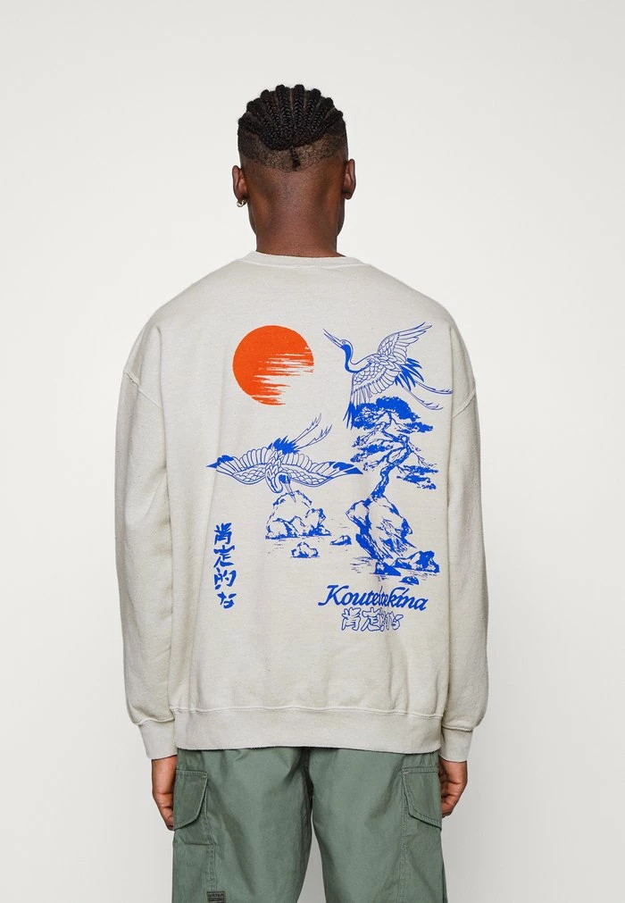 CRANE SUNSET UNISEX - Sweatshirt - ecru BDG Urban Outfitters CRANE SUNSET UNISEX - Sweatshirt - Ecru -BDG Urban Outfitters shop 99d8882b11a846fe93b63ead9b40d970