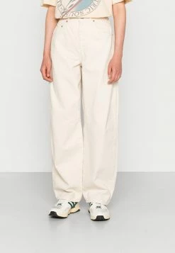 BDG Urban Outfitters LOGAN CINCH BACK JEAN - Relaxed Fit Jeans - Ecru