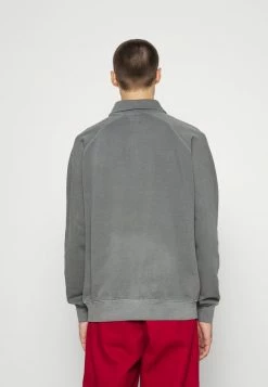 BDG Urban Outfitters HALF ZIP RUGBY UNISEX - Sweatshirt - Washed Black -BDG Urban Outfitters shop a0409e182e0e4b0d9a526ce86f388716