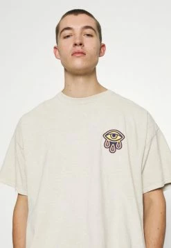 BDG Urban Outfitters BADGE TEE UNISEX - Print T-shirt - Cream -BDG Urban Outfitters shop a0dc32b2604048dfb1fe80d021267848