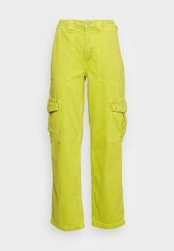 BDG Urban Outfitters BDG LIME SKATE - Cargo Trousers - Lime -BDG Urban Outfitters shop ab2552efb72b42b89f44e72b45a0ebb9