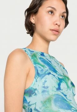 BDG Urban Outfitters AUSTIN DRESS - Shift Dress - Blue -BDG Urban Outfitters shop ac23ff17828a475da5ebb6f9fec5d2a4