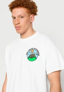 BDG Urban Outfitters GREAT OUTDOORS - Print T-shirt - White -BDG Urban Outfitters shop b0a5e2d95ae3494c81ebcb4269728d9c