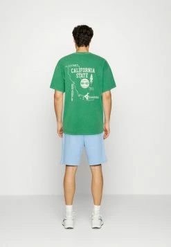 BDG Urban Outfitters CALIFORNIA MAP TEE UNISEX - Print T-shirt - Green