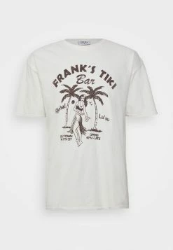 BDG Urban Outfitters FRANKS TIKI TEE UNISEX - Print T-shirt - Ecru