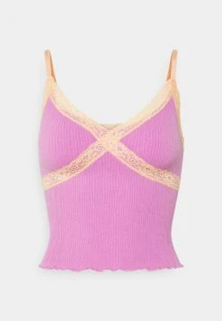 BDG Urban Outfitters CROSS CAMI - Top - Pink/orange -BDG Urban Outfitters shop b1e2554d0f8c44af9cd081b13d7c7ba7