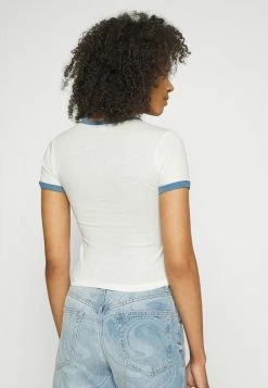 BDG Urban Outfitters KEEP GROWING BABY TEE - Print T-shirt - Ecru -BDG Urban Outfitters shop b341ad87525444f1b477525d992a2e7c