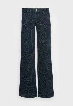 BDG Urban Outfitters MARBLE PUDDLE - Relaxed Fit Jeans - Black -BDG Urban Outfitters shop b609ee6e8cd34134a586550b971a1670
