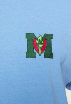 BDG Urban Outfitters LOGO TEE - Print T-shirt - Washed Blue -BDG Urban Outfitters shop b8c6c374444c45908892d9f2a0b596f1