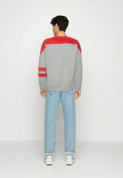 BDG Urban Outfitters APPLIQUE RAGLAN UNISEX - Sweatshirt - Grey Marl -BDG Urban Outfitters shop b9649f2d8f694bf8a0c8cd1c605d0e37