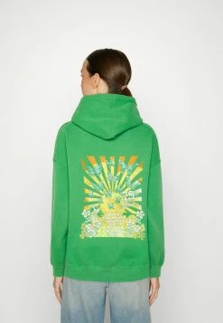 BDG Urban Outfitters FREE POUR ENERGY HOODIE - Sweatshirt - Green -BDG Urban Outfitters shop bcf1fbd863c342d3aac973aaff671ca4