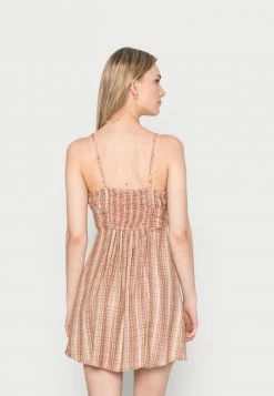BDG Urban Outfitters TIE FRONT DRESS - Day Dress - Multi -BDG Urban Outfitters shop c089b8cf76814d92b44b5dcfd7877ed2