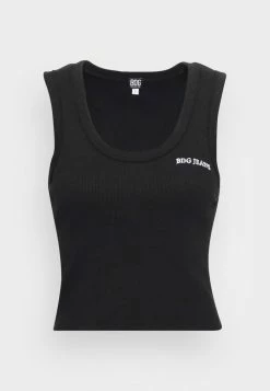 BDG Urban Outfitters RELAX SCOOP TANK - Top - Black -BDG Urban Outfitters shop c1617e229bc445f286b5709cefe0d4e6