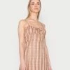 BDG Urban Outfitters TIE FRONT DRESS - Day Dress - Multi