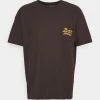 BDG Urban Outfitters TEE UNISEX - Print T-shirt - Brown
