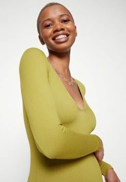 BDG Urban Outfitters JOSIE DRESS - Day Dress - Lime -BDG Urban Outfitters shop c5c550f2d00b401f87a65c68481ef244