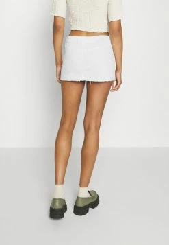 BDG Urban Outfitters PELMET SKIRT - Mini Skirt - White -BDG Urban Outfitters shop c757d3cc998442acbbecfcd44e84608f