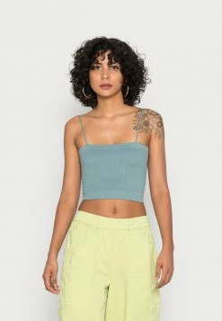 BDG Urban Outfitters HARRIET TUBE - Top - Pale Blue