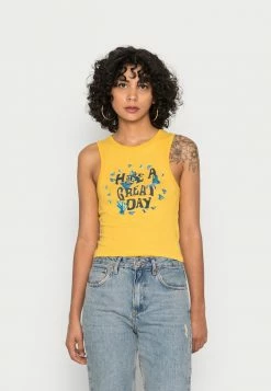 BDG Urban Outfitters GREAT DAY TANK - Top - Yellow