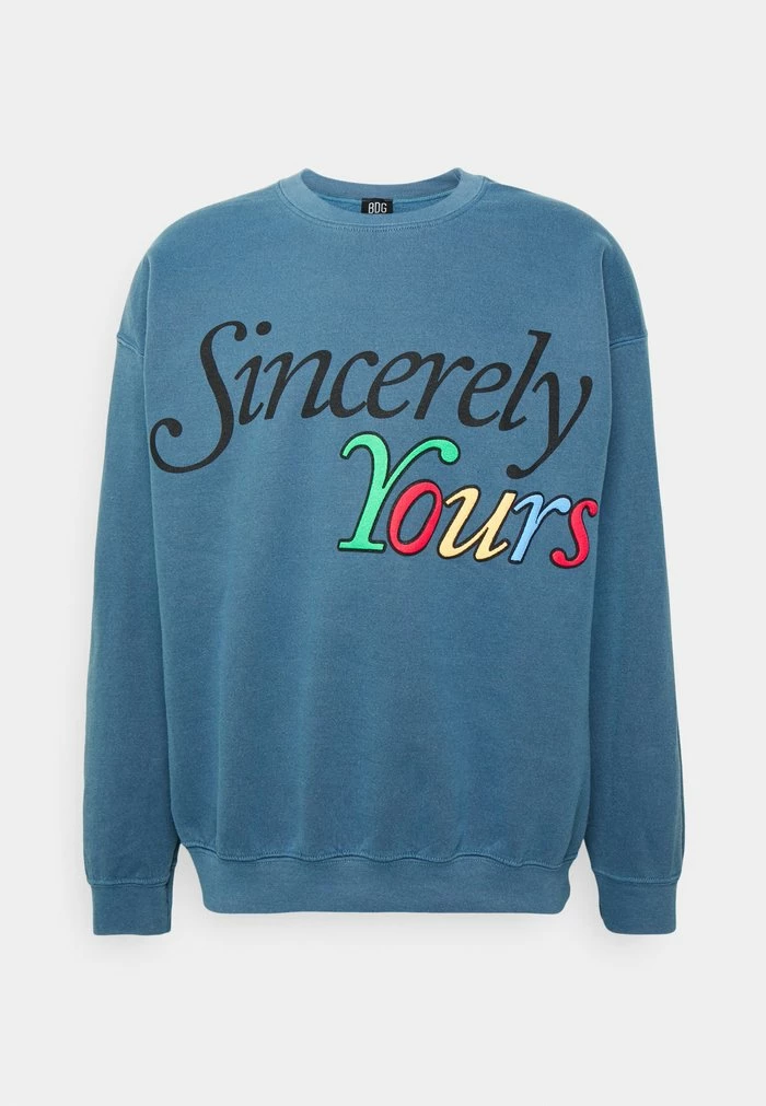 SINCERLEY CREW NECK UNISEX - Sweatshirt - blue BDG Urban Outfitters SINCERLEY CREW NECK UNISEX - Sweatshirt - Blue -BDG Urban Outfitters shop c855ead162c9485a92a7a32fdfdcd690