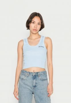 BDG Urban Outfitters RELAX SCOOP TANK - Top - Blue