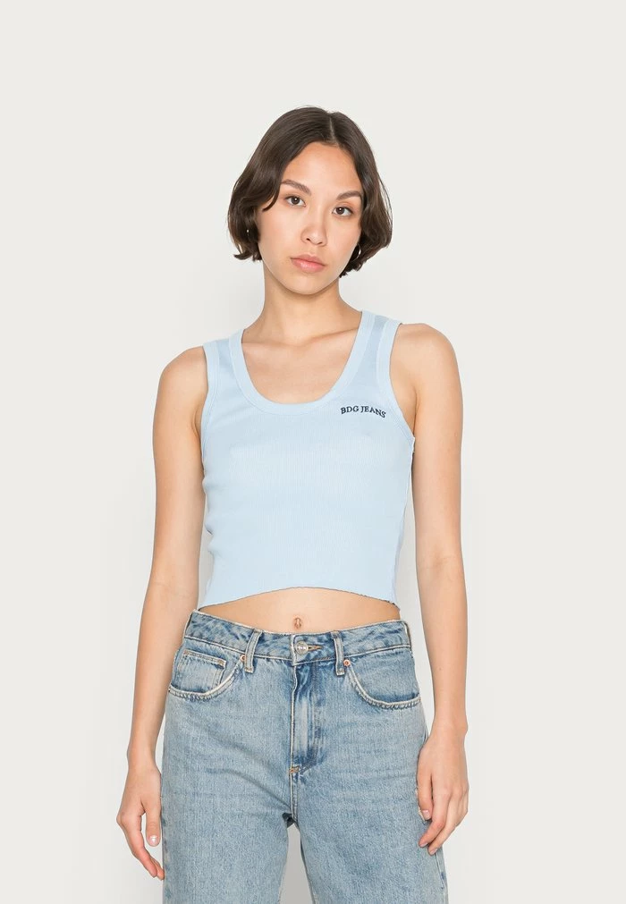 RELAX SCOOP TANK - Top - blue BDG Urban Outfitters RELAX SCOOP TANK - Top - Blue -BDG Urban Outfitters shop c8c0c79efbca435a9d0910720a896292