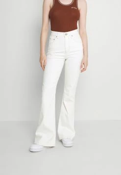 BDG Urban Outfitters FLARE - Flared Jeans - White