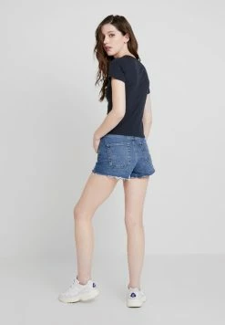 BDG Urban Outfitters SHORT - Denim Shorts - Dark Blue Denim -BDG Urban Outfitters shop cbd766c97efa42d3a14e2043a4b8c31d