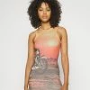 BDG Urban Outfitters POLARISED PRINT TANK MINI DRESS - Jersey Dress - Orange 2 BDG Urban Outfitters POLARISED PRINT TANK MINI DRESS - Jersey Dress - Orange -BDG Urban Outfitters shop cdcf9b6612504e67bead0e9c8b7ee63b
