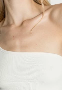 BDG Urban Outfitters ONE SHOULDER TANK - Top - Ivory -BDG Urban Outfitters shop ce996f69f6fa4f01892ad2b389f2d76e