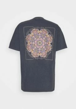 BDG Urban Outfitters MANDALA TEE UNISEX - Print T-shirt - Charcoal