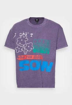 BDG Urban Outfitters BDG YOU CANT GROW UNISEX - Print T-shirt - Purple -BDG Urban Outfitters shop d1f4d04ce3e7400bae3228d9e03ec8af