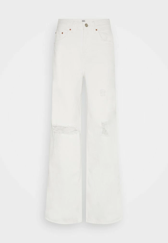 RIP PUDDLE - Relaxed fit jeans - white BDG Urban Outfitters RIP PUDDLE - Relaxed Fit Jeans - White -BDG Urban Outfitters shop d295b5aa5bcc492994c942cd107255da