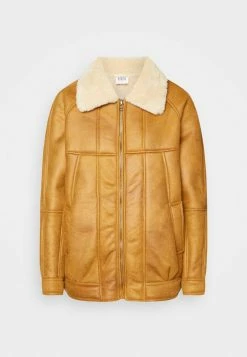 BDG Urban Outfitters SUEDETTE HARRINGTON JACKET - Light Jacket - Brown 6 BDG Urban Outfitters SUEDETTE HARRINGTON JACKET - Light Jacket - Brown -BDG Urban Outfitters shop d4b55e9e935340bfbe0a3dac7ff7fea0