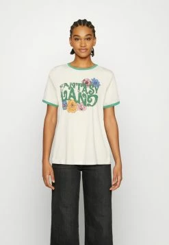 BDG Urban Outfitters FANTASY BOYFRIEND - Print T-shirt - Cream