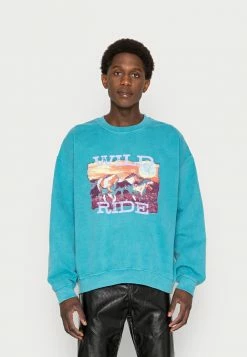 BDG Urban Outfitters WILD RIDE UNISEX - Sweatshirt - Teal