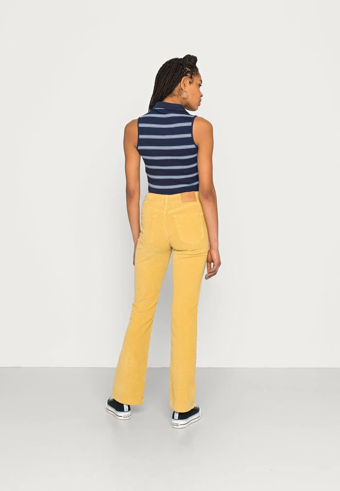 FLARE - Trousers - ceylon yellow BDG Urban Outfitters FLARE - Trousers - Ceylon Yellow -BDG Urban Outfitters shop d6078760c546467fb752492159838470
