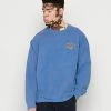 BDG Urban Outfitters CREST CREW NECK UNISEX - Sweatshirt - Blue -BDG Urban Outfitters shop d61723c34af04002a98294c3b17a6527