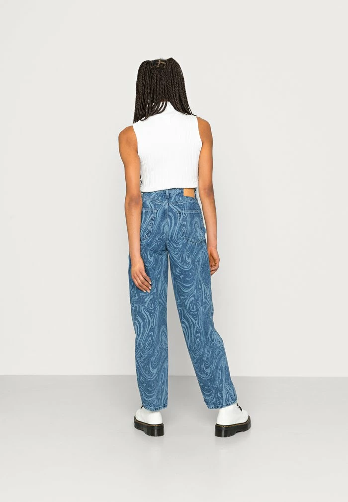LASER MARBLE - Bootcut jeans - blue BDG Urban Outfitters LASER MARBLE - Bootcut Jeans - Blue -BDG Urban Outfitters shop d6cef351ee0b4dd3b7ed6fe5c2d93185