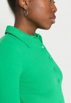 BDG Urban Outfitters BUTTON POLO DRESS - Jumper Dress - Green -BDG Urban Outfitters shop d7f123a94ccf4f128d0b9e1633e0dc60