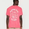 BDG Urban Outfitters VIPER PIT TEE UNISEX - Print T-shirt - Red -BDG Urban Outfitters shop d86c4b62065848a7b500153c469eac87