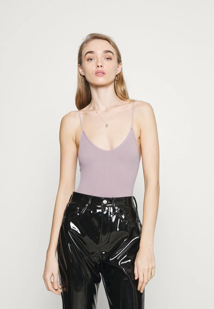 BUNGY BODYSUIT - Top - purple dove BDG Urban Outfitters BUNGY BODYSUIT - Top - Purple Dove -BDG Urban Outfitters shop da6e90852dfe4ae29ef046dca0087f69
