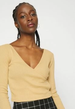 BDG Urban Outfitters BALLET WRAP - Jumper - Sand 6 BDG Urban Outfitters BALLET WRAP - Jumper - Sand -BDG Urban Outfitters shop da9e8fa76c6b446c9d3f8d1f273449be