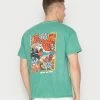 BDG Urban Outfitters BDG FRESH AIR TEE - Print T-shirt - Green -BDG Urban Outfitters shop dc78fa279fce4f4e8169557f93614560