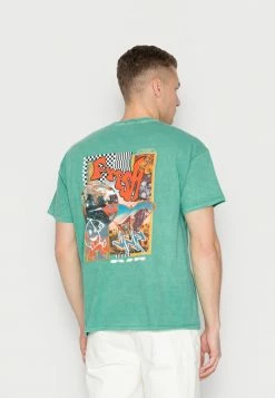 BDG Urban Outfitters BDG FRESH AIR TEE - Print T-shirt - Green