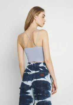 BDG Urban Outfitters CINDY STRAPPY BACK - Top - Pale Blue -BDG Urban Outfitters shop dca4b67b994d4eb3991a98f1f8039805