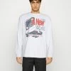 BDG Urban Outfitters MOONS TEE UNISEX - Long Sleeved Top - White -BDG Urban Outfitters shop dea41b9b3ee644bfb195b58a97776423