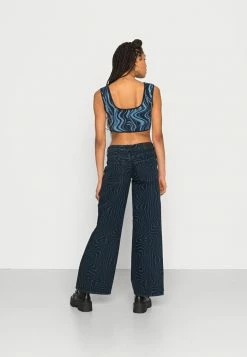 BDG Urban Outfitters MARBLE PUDDLE - Relaxed Fit Jeans - Black -BDG Urban Outfitters shop decbd4f9970144bc9f716cd36d4701d2